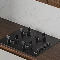 Modern Kitchen Cabinets With White Design Wooden Panels Marble Countertop And Appliances