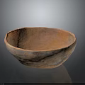 Orange Red Textured Ceramic Bowl A Practical Daily Living Essential With Smooth Finish