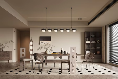 Modern Restaurant 3d model
