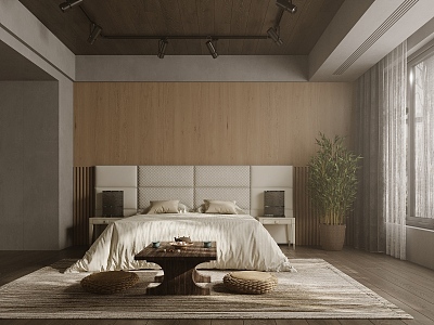 Modern Bedroom 3d model