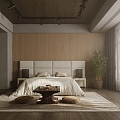 Modern Bedroom 3d model