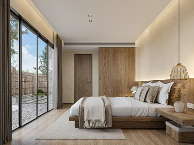 Quiet Room Homestay Room 3d model