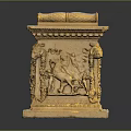 Columns Stone Columns Stone Columns Old Columns Roman Columns Roman Columns Classical Columns Greek Columns 3d model