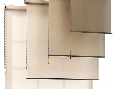 roller blind 3d model