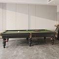 Modern billiard table 3d model