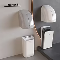 Minotli Modern White Daily Use Appliances With Wall Mounted And Countertop Designs