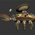 Mech tank mech insect mech spider crab machine crab mechanical crab mech crab 3d model