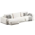 Modern Sofa Designs Featuring Light And Dark Gray Upholstery With Pillows And Throw Blankets