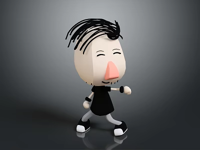 Cartoon Characters Cartoon Animals Cartoon Small Animals Game Characters Virtual Characters Anime Characters Cartoon Elves 3d model