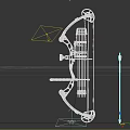 Modern Compound Bow With Arrows As Sports Equipment For Archery Practice