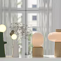 Modern Table Lamp Glass Table Lamp Metal Table Lamp Restaurant Table Lamp Living Room Table Lamp Bedside Table Lamp Hotel Table Lamp Bedroom Table Lamp 3d model