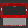 Modern toolbox large toolbox iron box iron box 3d model