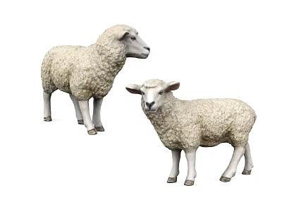 Realistic Reptile Sculptures With Lifelike Features And Natural Postures 3d model