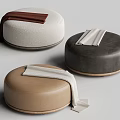 Sofa stool 3d model