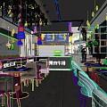 Home Steak Western Restaurant Modern Interior With Cozy Seating Green Plants And Good Steak