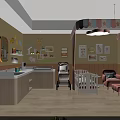Cozy Pastel Themed Baby Care Room With Complete Nursing Facilities And Comfortable Indoor Rest Space