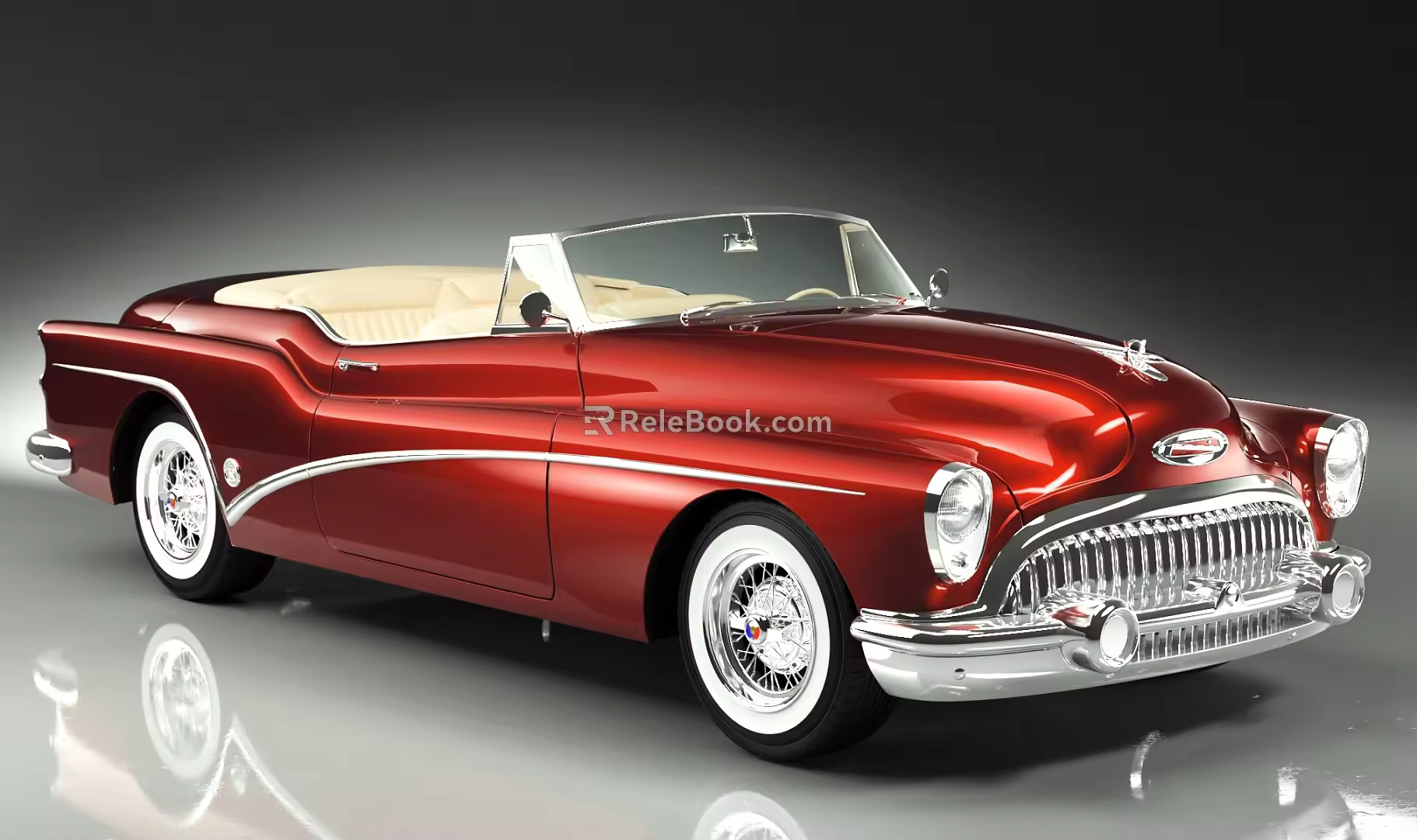 Modern Car Classic Car 3d model