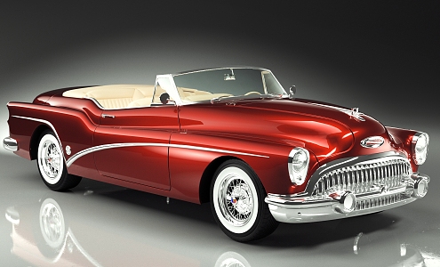 Modern Car Classic Car 3d model