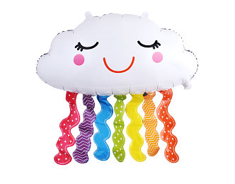 Modern Balloon Smile Cloud 3d model