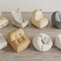 Modern Caterpillar Lazy Sofa Casual Sofa 3d model