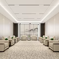 VIP Reception Room Modern Reception Room 3d model
