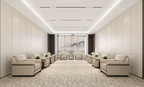 VIP Reception Room Modern Reception Room 3d model