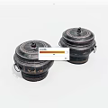 Storage tank barrel old object 3d model
