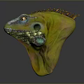 Lizard Anime Lizard Cartoon Lizard Reptile Cold Blooded Animal Reptile 3d model