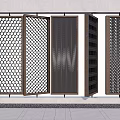 Modern Room Divider Designs With Various Decorative Patterns For Home Interior Decor