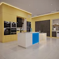 Samsung Luxury Center Shopping Mall Counter With Washing Machines Refrigerators And Display Area