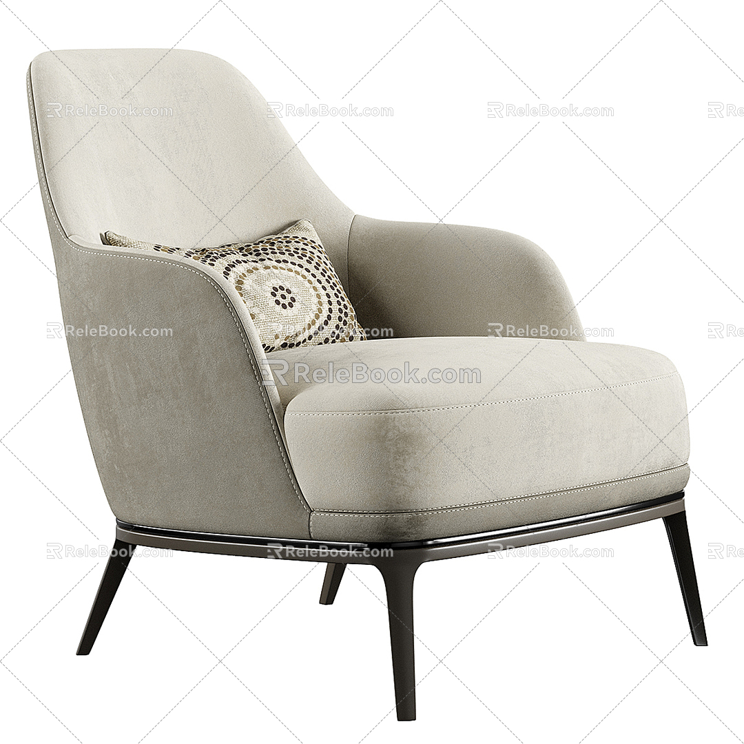 modern sofa chair armchair 3d model