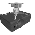 Desktop Projector with Surveillance Camera Mounting Stand for Security Monitoring
