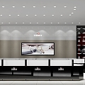 Tissot Watch Store 3d model