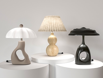 Quiet Table Lamp 3d model