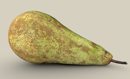 pear scan pear big duck pear fruit 3d model