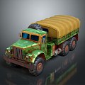 Military Truck Military Transporter Military Transporter Armed Transporter Armored Transporter 3d model