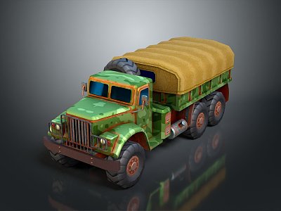 Military Truck Military Transporter Military Transporter Armed Transporter Armored Transporter 3d model