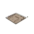 Outdoor Playground Equipment Featuring Sandpit Climbing Structures Tunnels Balance Beams Fencing And Shade Canopies