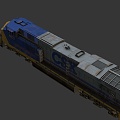 diesel locomotive 3d model