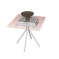 Modern side corner 3d model