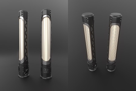 modern lamp post 3d model