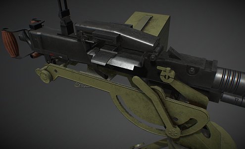 Weapons Sci-Fi Rifle 3d model