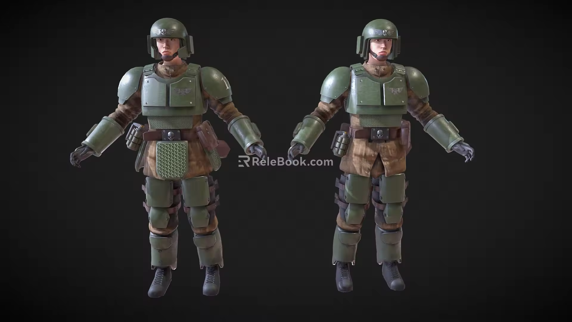 Imperial Soldiers Imperial Guards Imperial Guards Soldiers Special Forces Police Soldiers Iron Soldiers Low Face Number Low Model Simple Model Movie and TV Level Realism 3d model