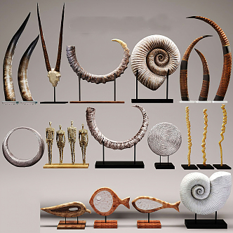 Southeast Asia ornaments 3d model