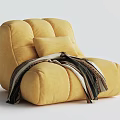 Lazy Sofa Single Sofa 3d model