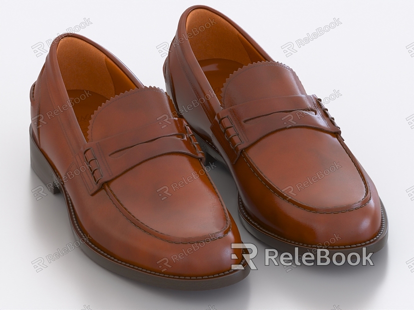 Leather Shoes Men's Leather Shoes Shoes model