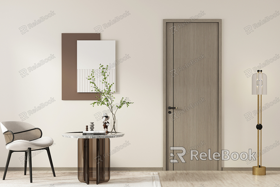 Modern swing door model