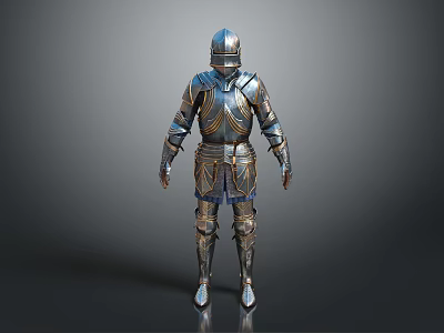 European-style Armor Battle Armor Armor 3d model