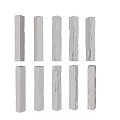 Modern Column Gypsum Broken Column 3d model