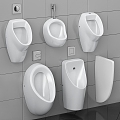 Urinal combination 3d model